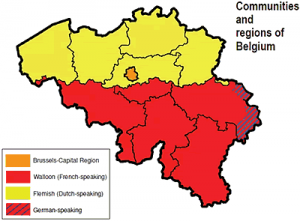 Communities And Regions Of Belgium 300x221 
