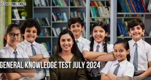 General Knowledge Test July 2024