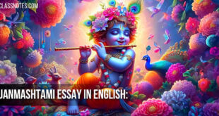 Janmashtami Essay in English for School Students and Children