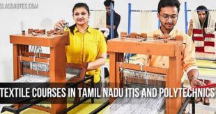 Textile courses in Tamil Nadu