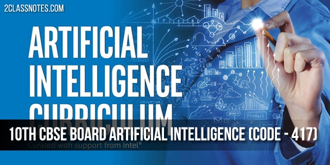 10th CBSE Board Artificial Intelligence