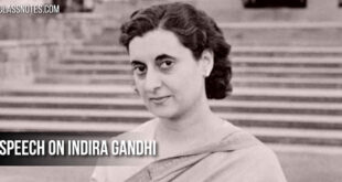 Long and Short Speech on Indira Gandhi: Iron Lady of India